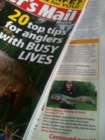 Andy in The Anglers Mail July 11